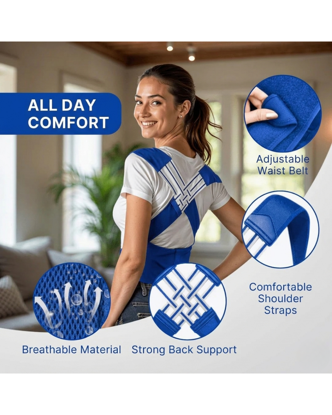 TRUEFIT™ POSTURE CORRECTOR for the TrueU!